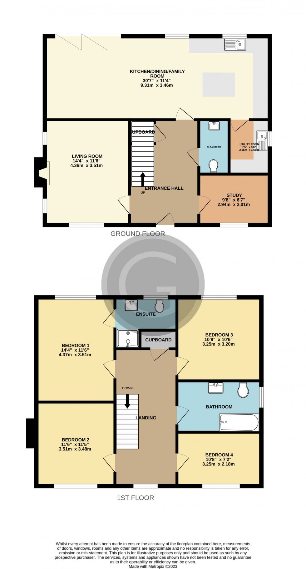 Floorplan for Farriers View, Bexhill on Sea, East Sussex