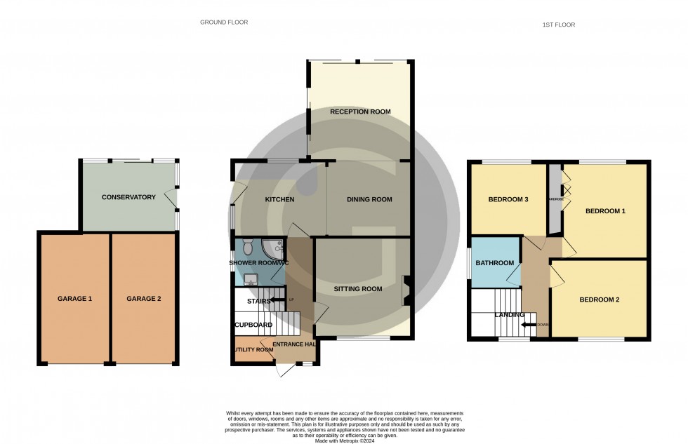 Floorplan for Squirrel Close, Bexhill on Sea, East Sussex