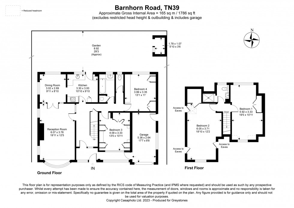 Floorplan for Barnhorn Road, Bexhill on Sea, East Sussex