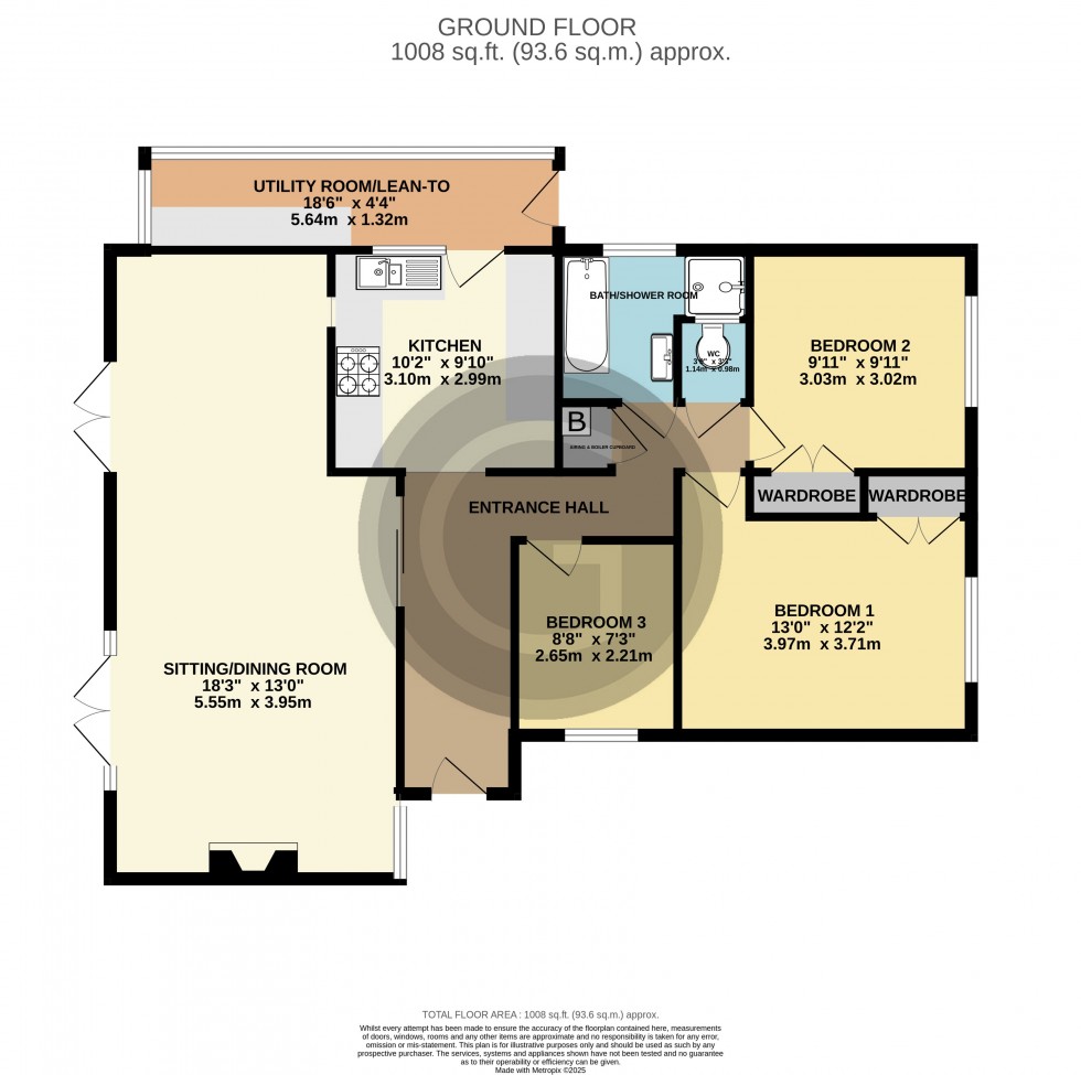 Floorplan for Lychgate Close, Bexhill on Sea, East Sussex