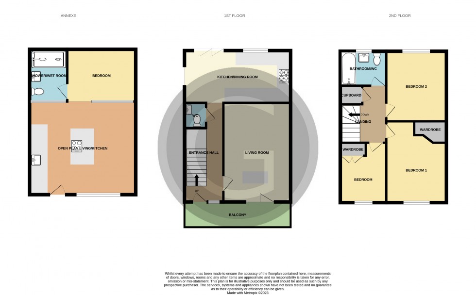 Floorplan for Amanda Close, Bexhill on Sea, East Sussex
