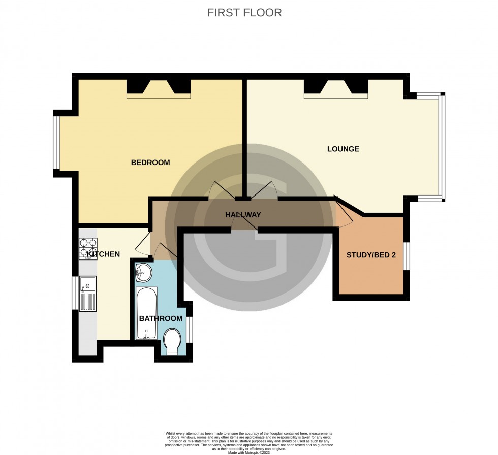 Floorplan for Albany Road, Bexhill on Sea, East Sussex