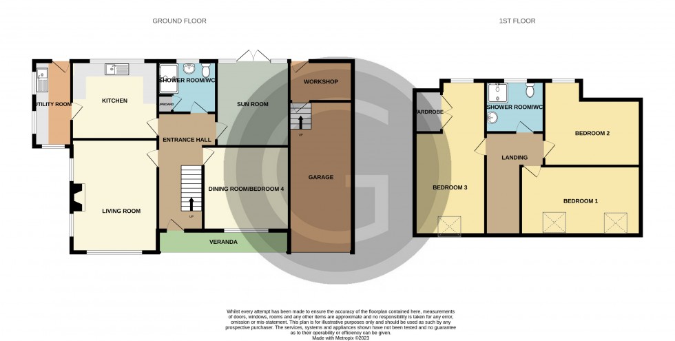 Floorplan for Claxton Road, Bexhill on Sea, East Sussex