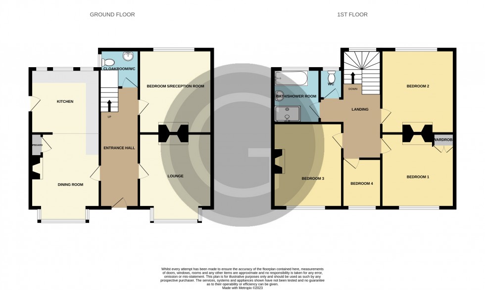 Floorplan for Amherst Road, Bexhill on Sea, East Sussex