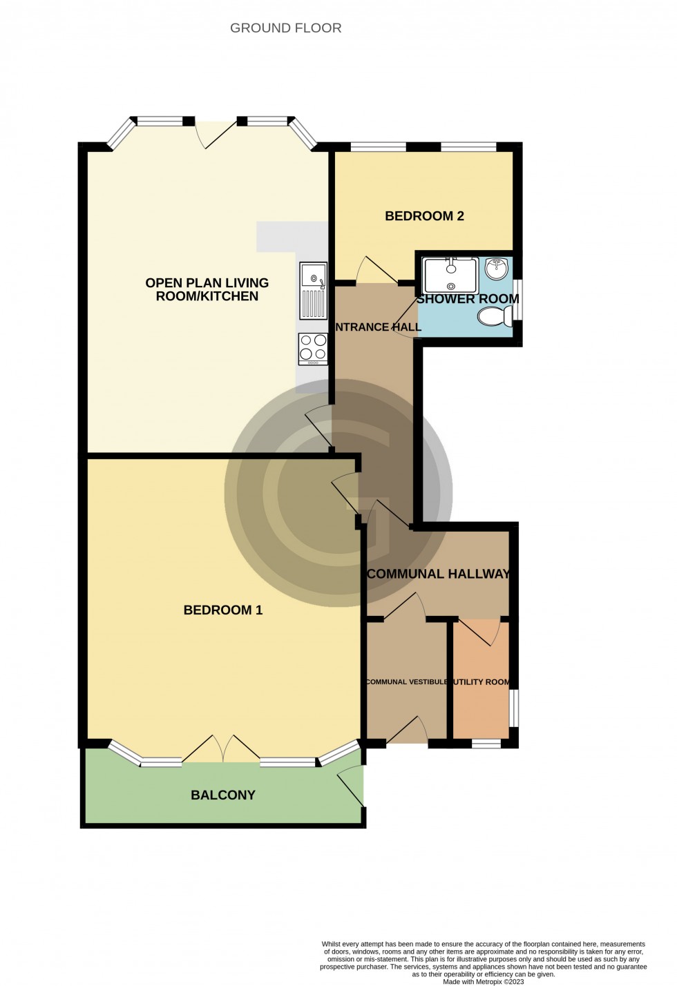 Floorplan for Cantelupe Road, Bexhill on Sea, East Sussex