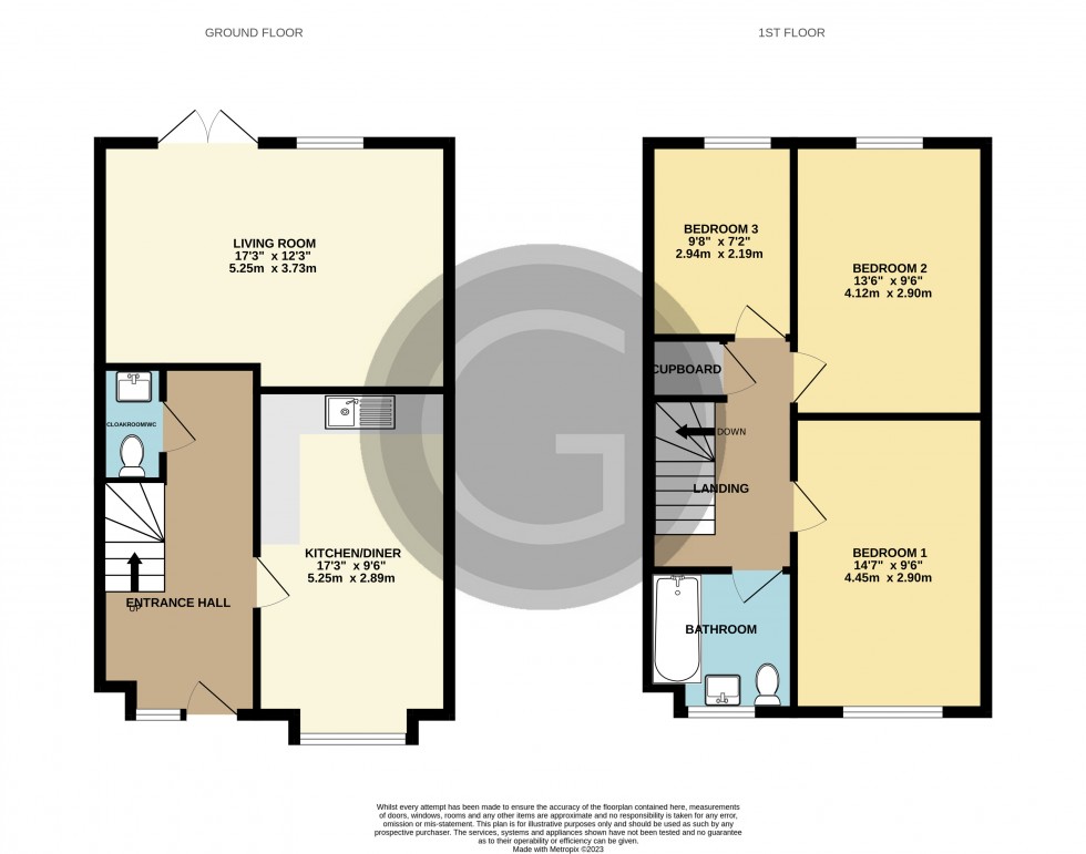Floorplan for Saddlers Place, Bexhill on Sea, East Sussex