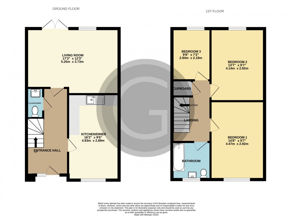 Floorplan for Saddlers Place, Bexhill on Sea, East Sussex