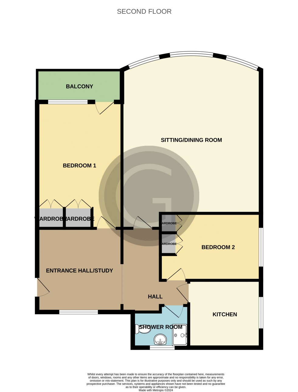 Floorplan for Belle Hill, Bexhill on Sea, East Sussex