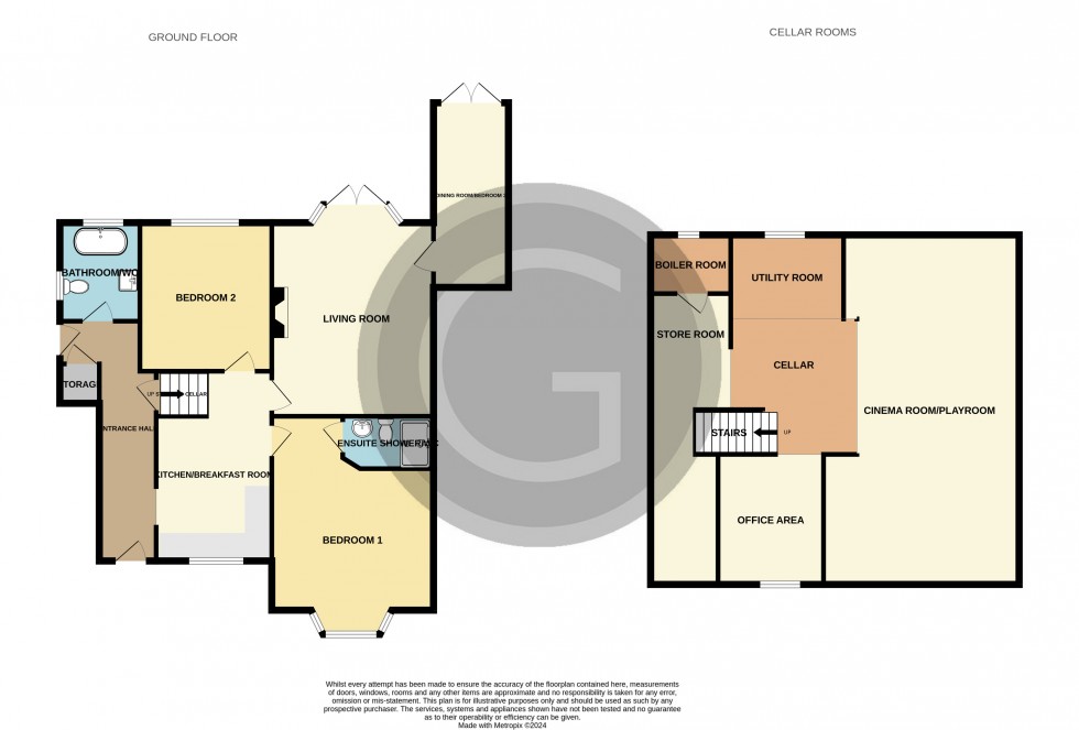 Floorplan for Woodville Road, Bexhill on Sea, East Sussex