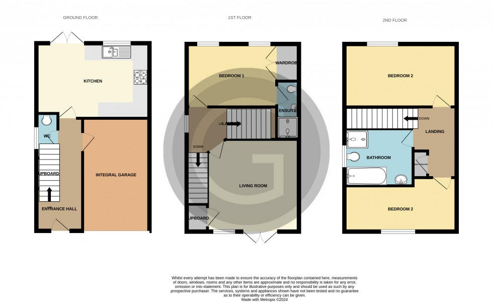 Floorplan for Nazareth Close, Bexhill on Sea, East Sussex
