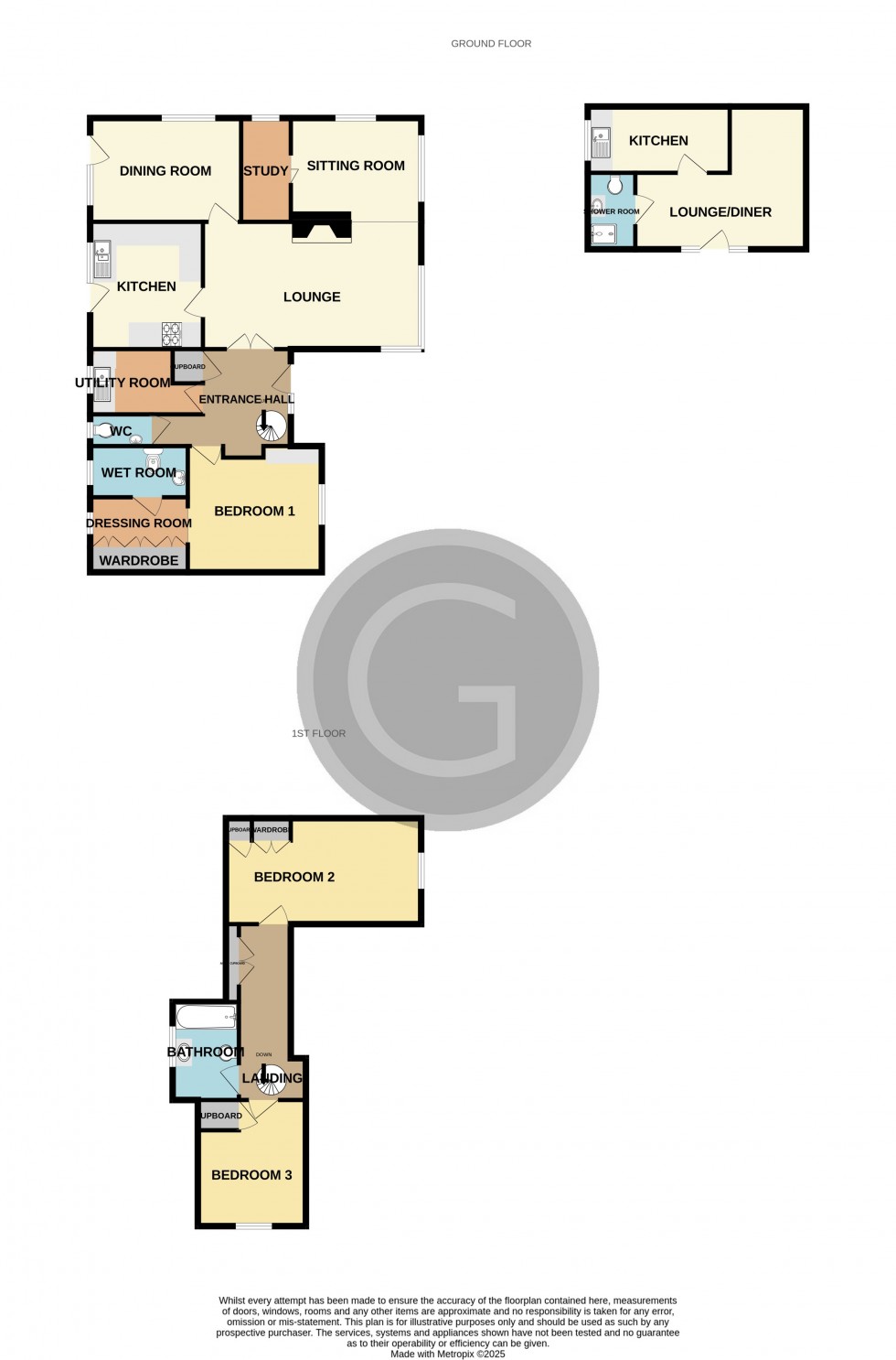 Floorplan for Ocklynge Close, Bexhill on Sea, East Sussex