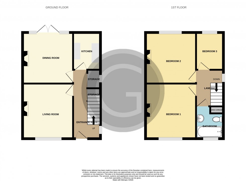 Floorplan for Hooe, Battle, East Sussex