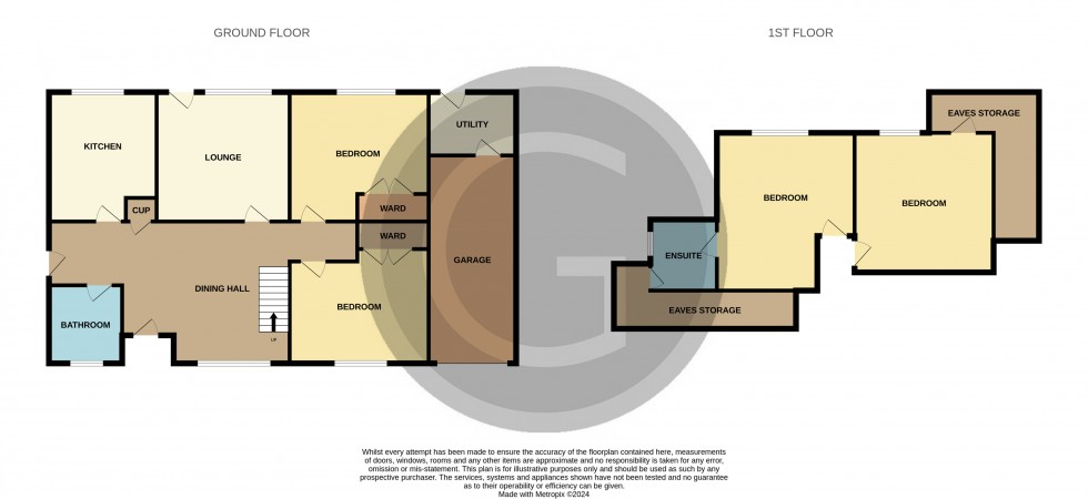 Floorplan for De la Warr Road, Bexhill on Sea, East Sussex