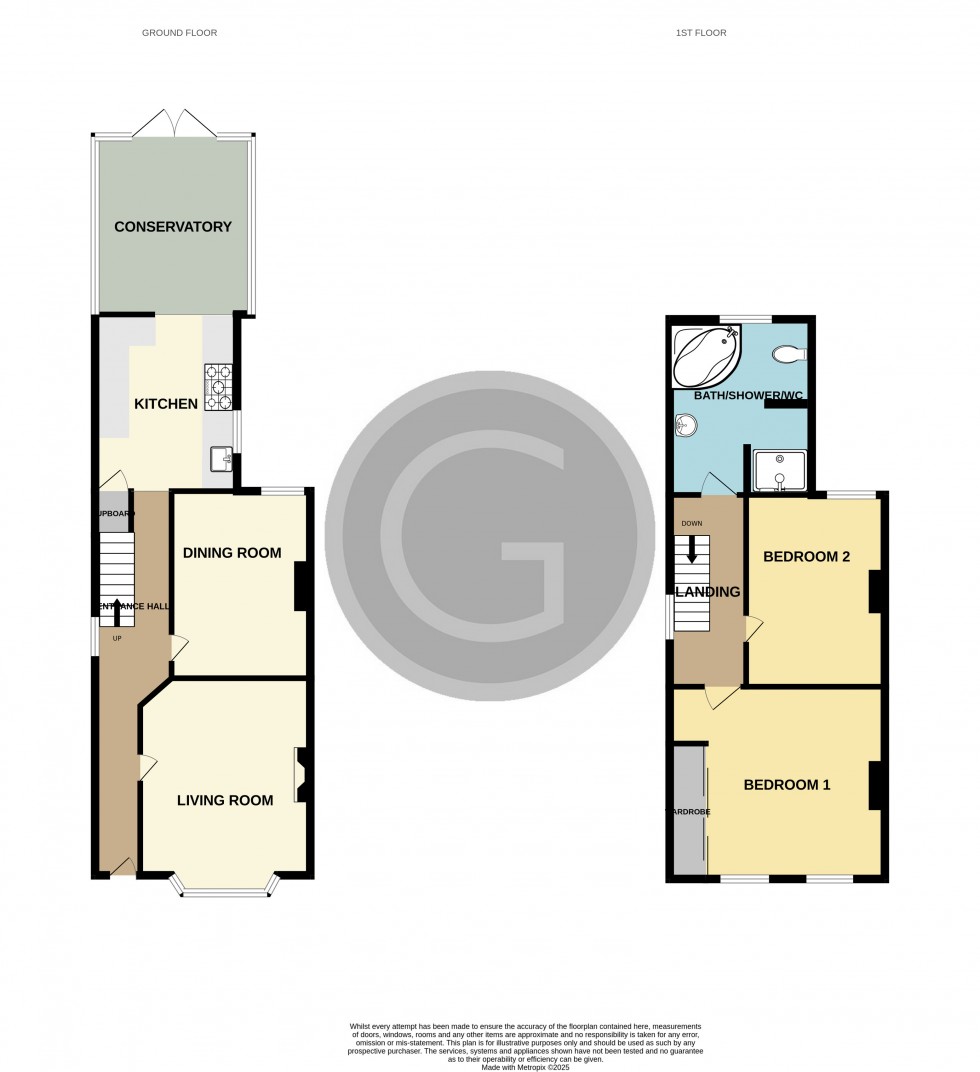 Floorplan for Beaconsfield Road, Bexhill on Sea, East Sussex