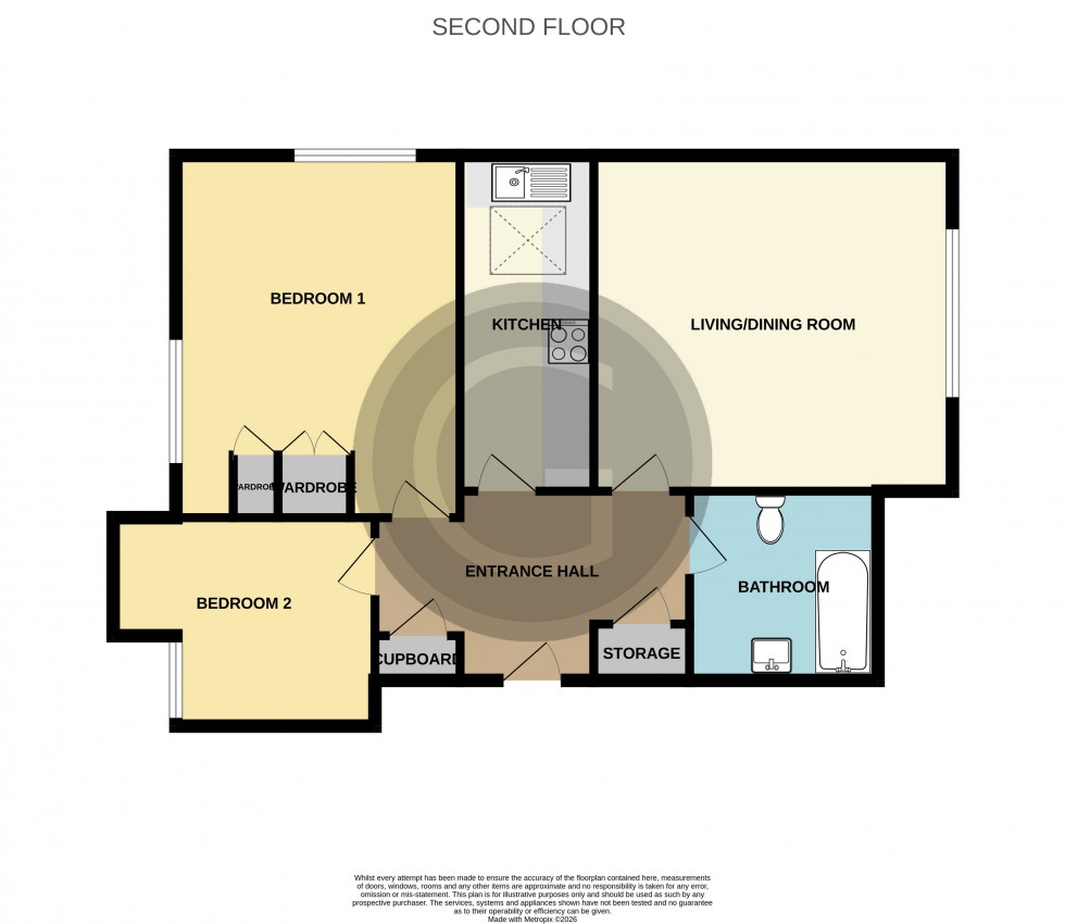 Floorplan for Middlesex Road, Bexhill-on-Sea, East Sussex