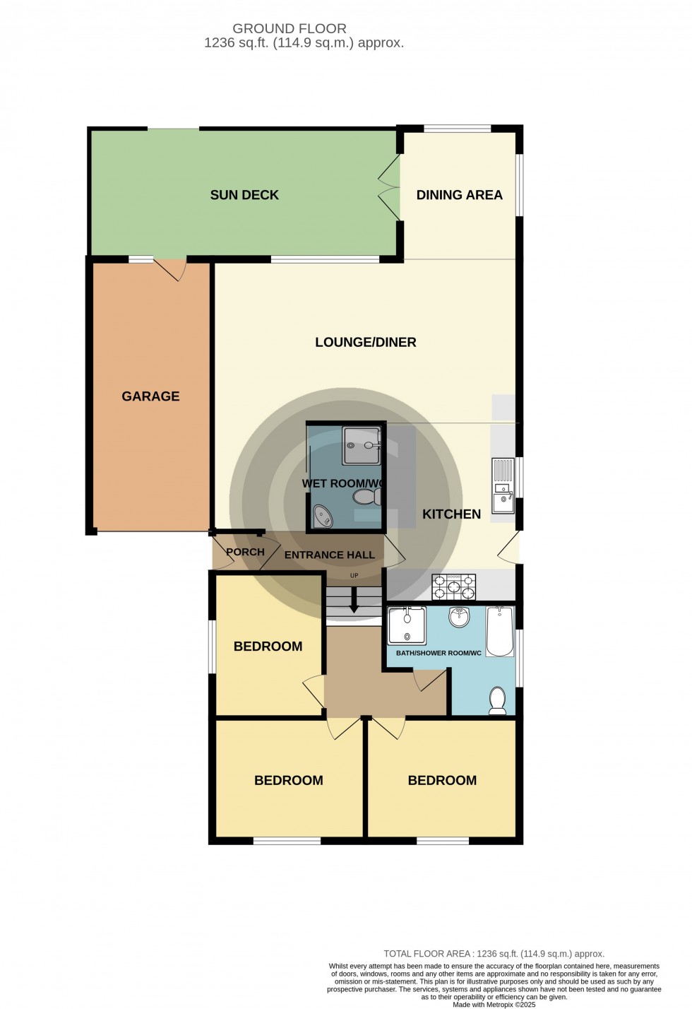 Floorplan for Links Drive, Bexhill on Sea, East Sussex