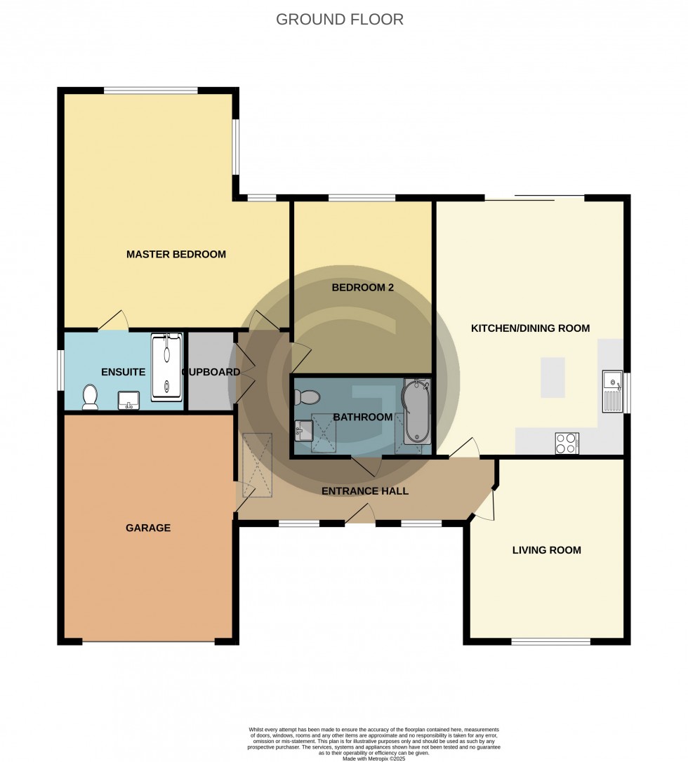 Floorplan for Ninfield, Battle, East Sussex