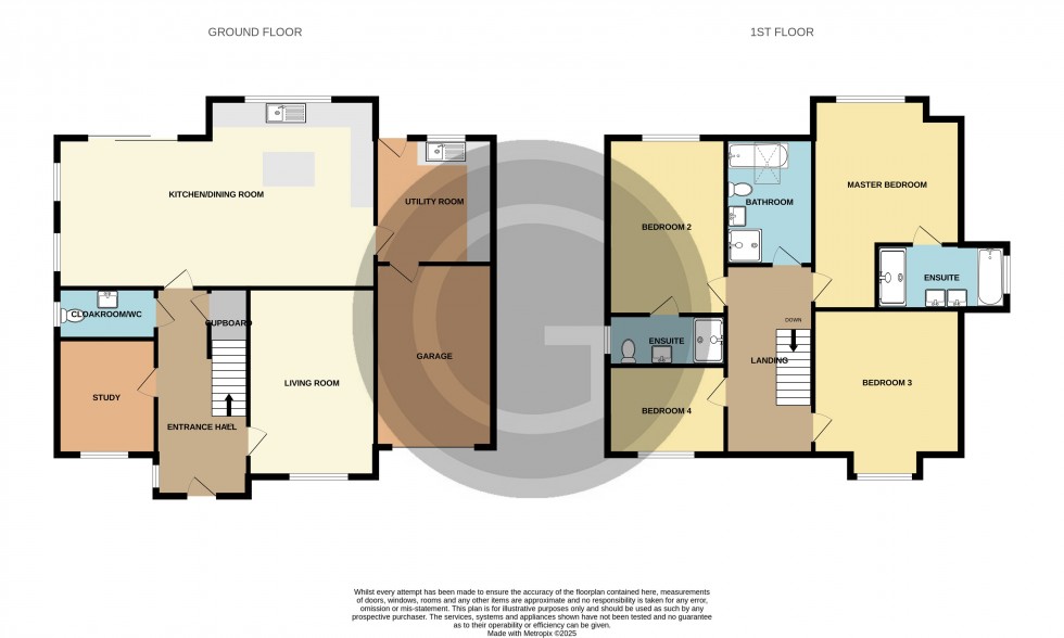 Floorplan for Ninfield, Battle, East Sussex