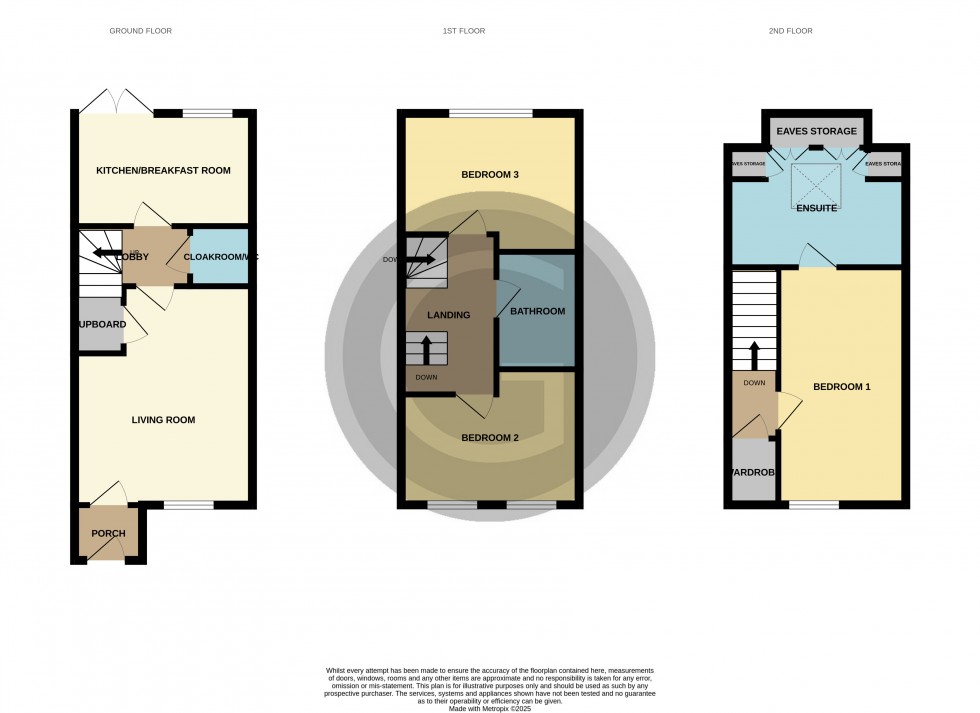 Floorplan for Redgrove Close, Bexhill on Sea, East Sussex