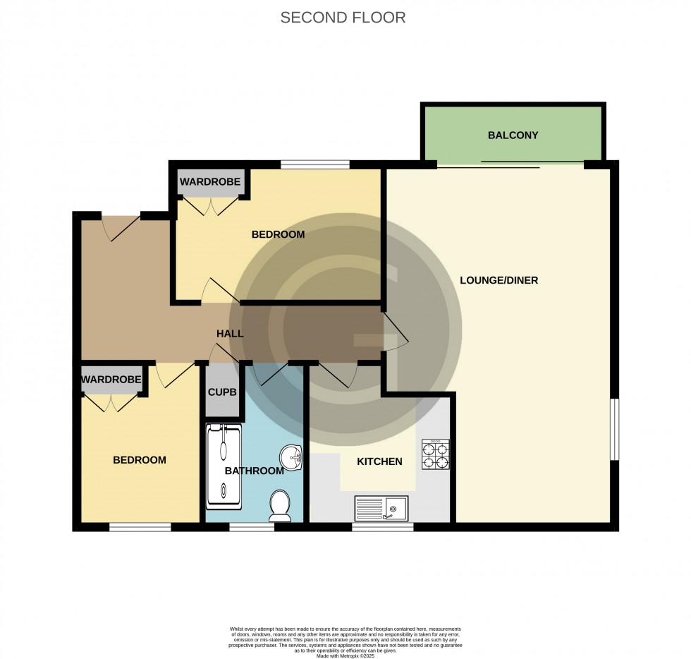 Floorplan for Sutton Place, Bexhill on Sea, East Sussex