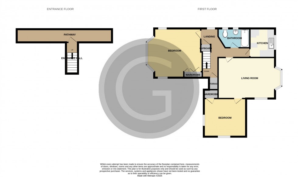 Floorplan for Sutherland Avenue, Bexhill on Sea, East Sussex