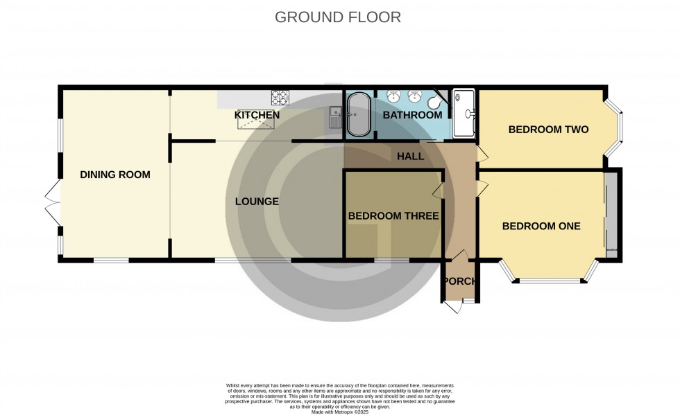 Floorplan for Hillcrest Avenue, Bexhill on Sea, East Sussex