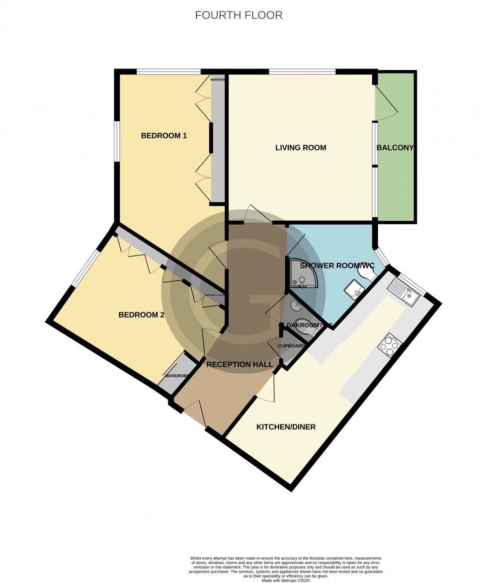 Floorplan for West Parade, Bexhill on Sea, East Sussex