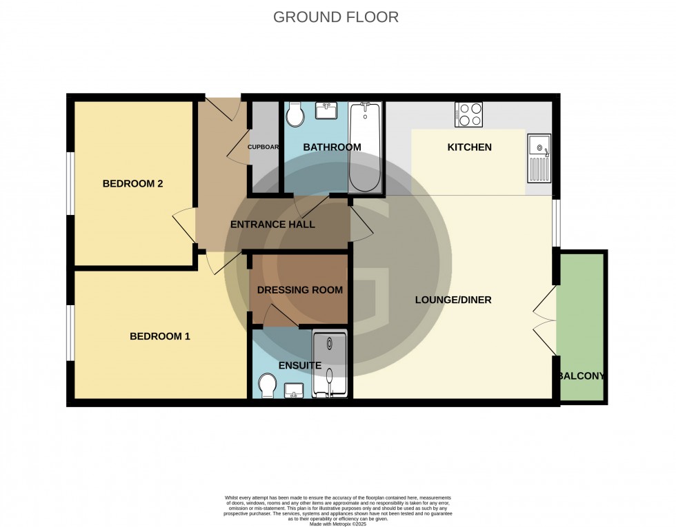 Floorplan for Brooklands Road, Bexhill on Sea, East Sussex