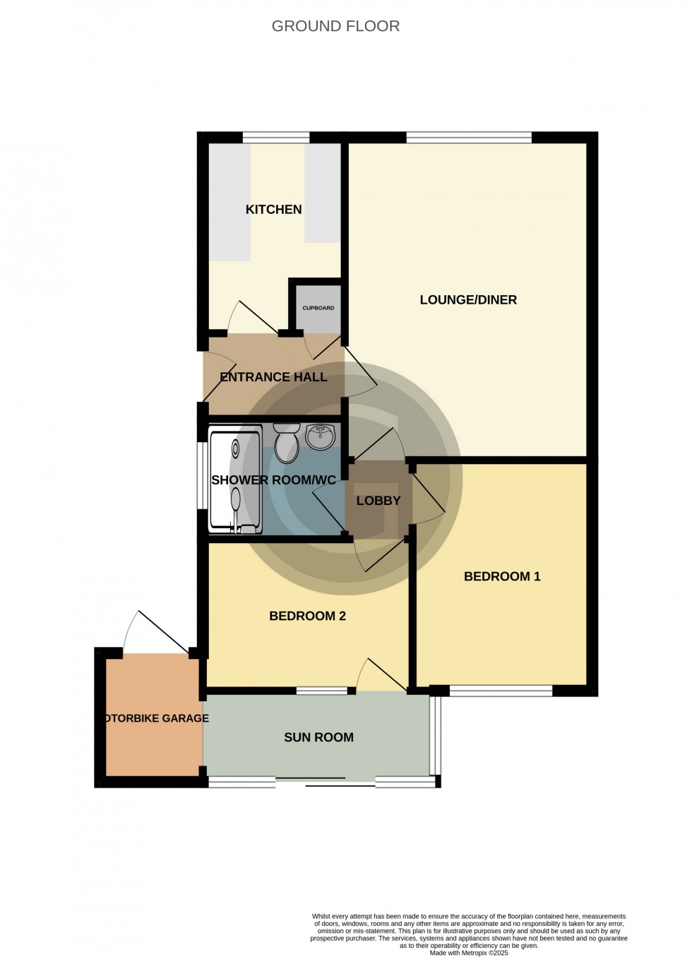 Floorplan for Douce Grove, St Leonards on Sea, East Sussex