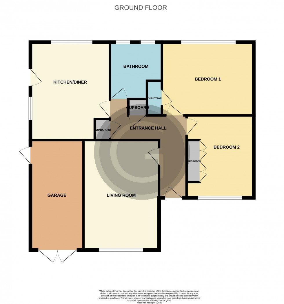 Floorplan for Peartree Lane, Bexhill on Sea, East Sussex