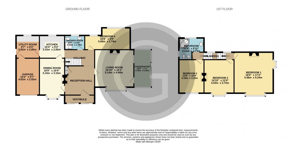 Floorplan for Cooden Drive, Bexhill on Sea, East Sussex