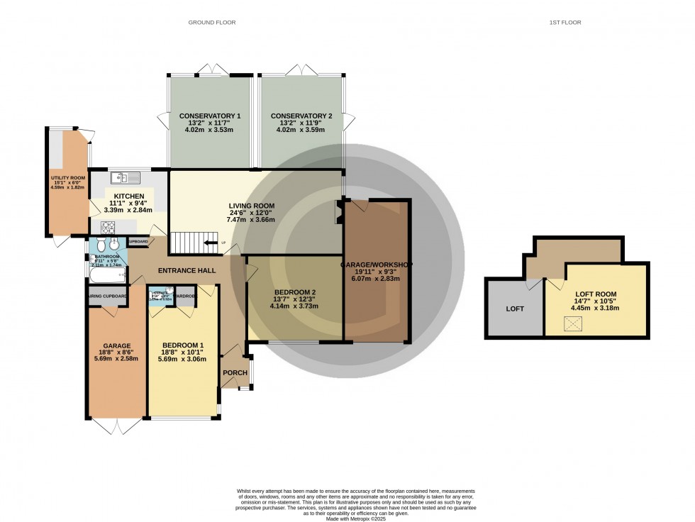 Floorplan for Clinch Green Avenue, Bexhill on Sea, East Sussex
