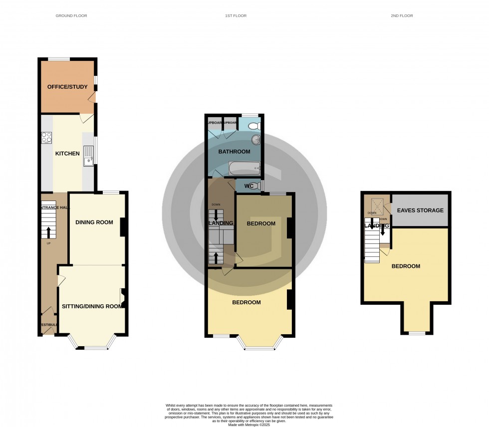 Floorplan for Cornwall Road, Bexhill-on-Sea, East Sussex