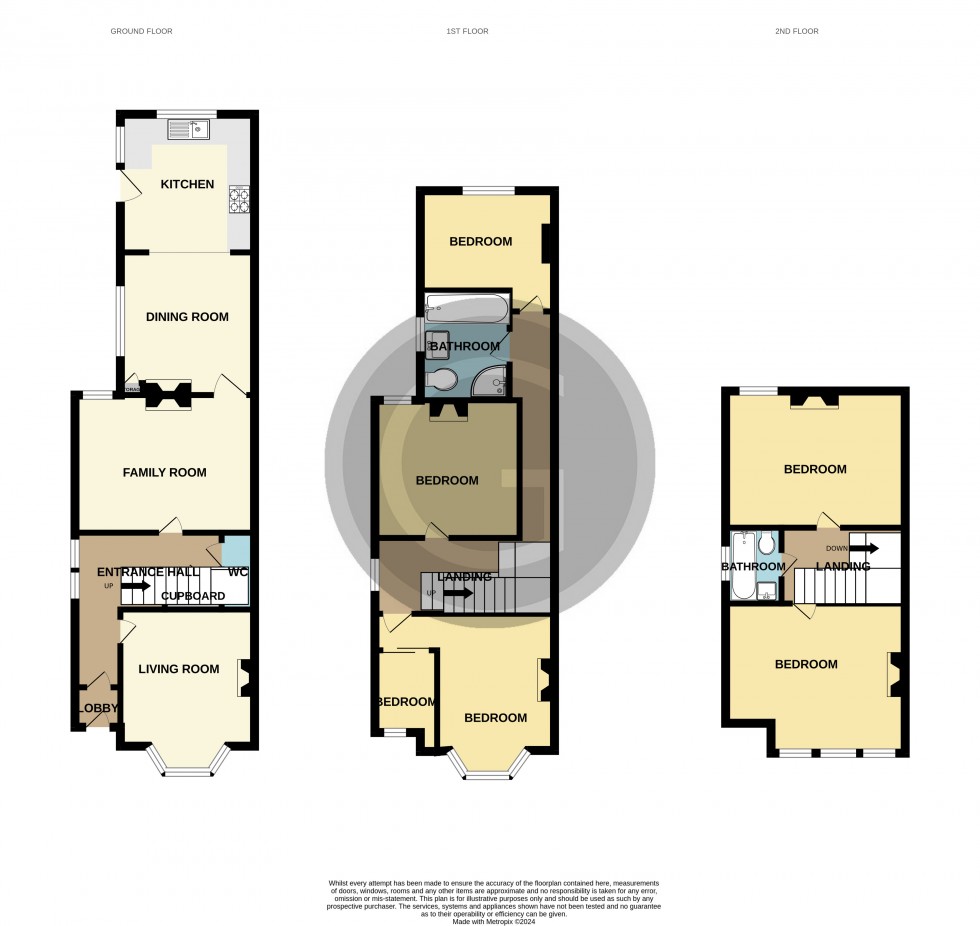 Floorplan for Holliers Hill, Bexhill on Sea, East Sussex