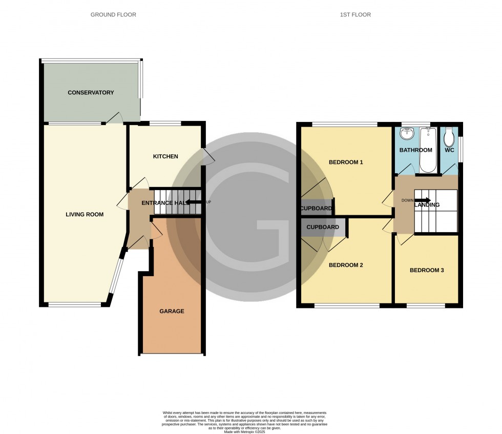 Floorplan for Gwyneth Grove, Bexhill on Sea, East Sussex