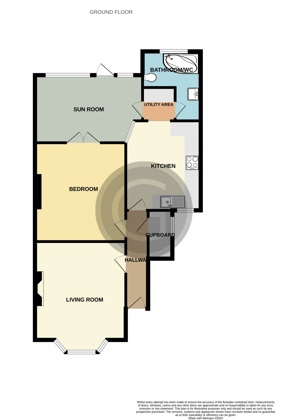 Floorplan for Linden Road, Bexhill on Sea, East Sussex
