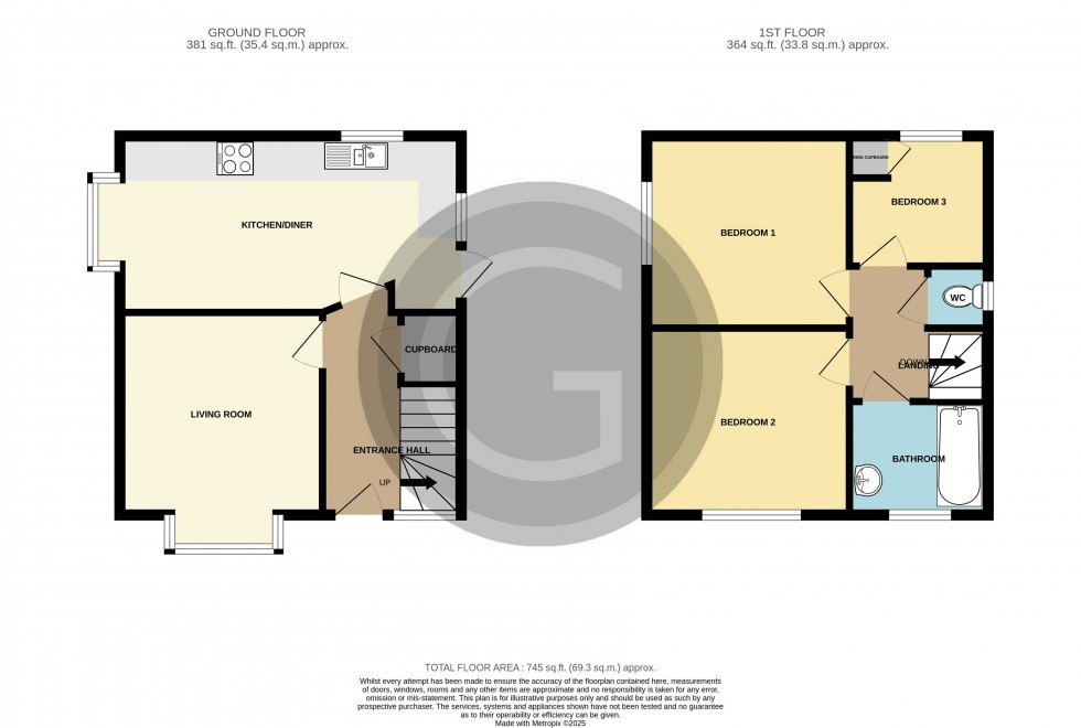Floorplan for Springfield Road, Bexhill on Sea, East Sussex