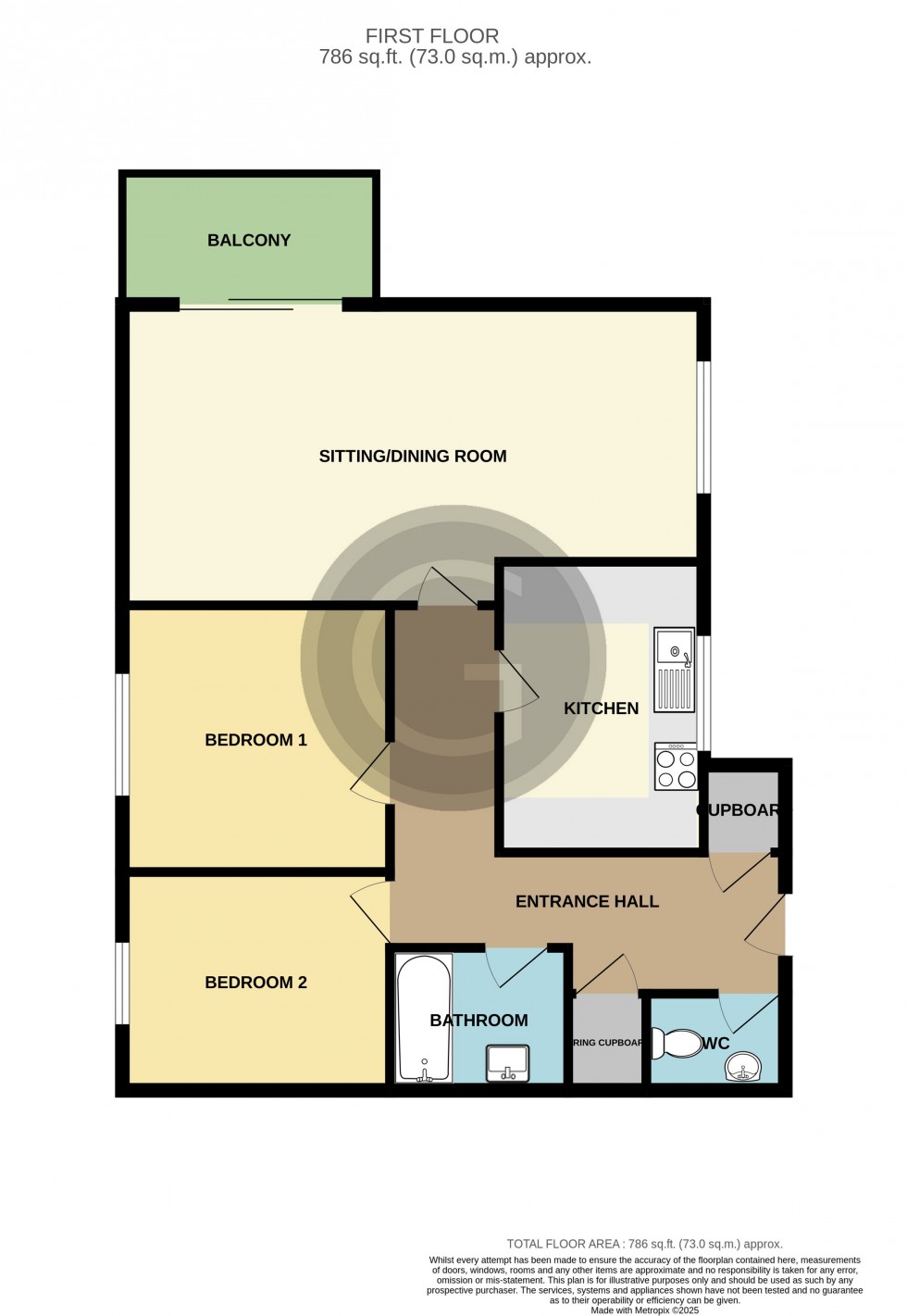 Floorplan for Heighton Close, Bexhill on Sea, East Sussex