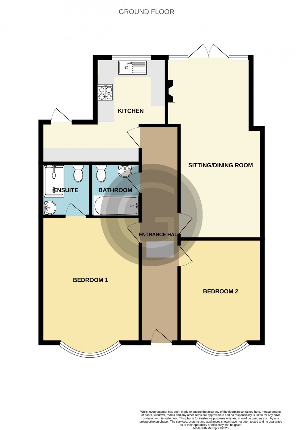 Floorplan for Gloucester Avenue, Bexhill on Sea, East Sussex