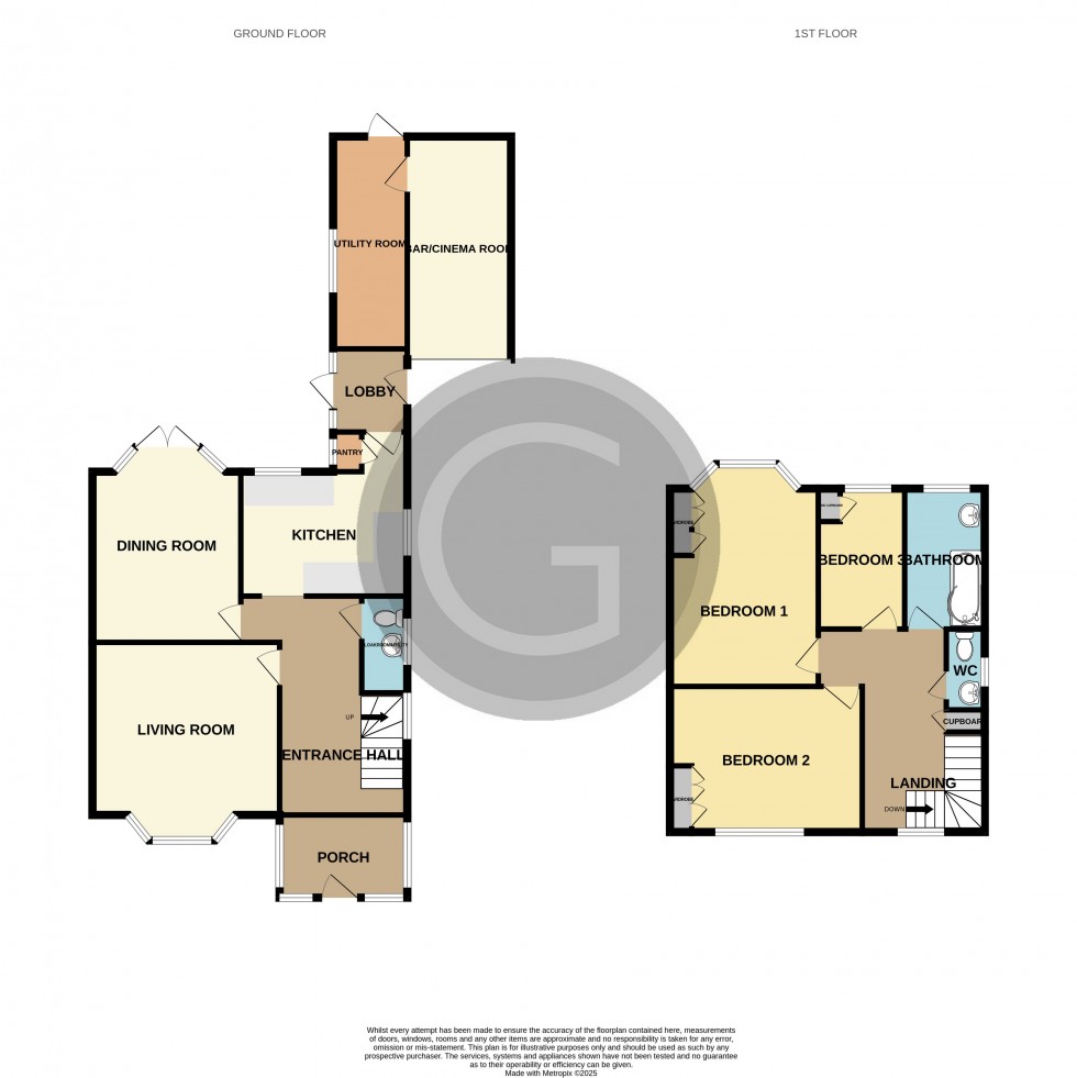 Floorplan for Cranston Avenue, Bexhill on Sea, East Sussex