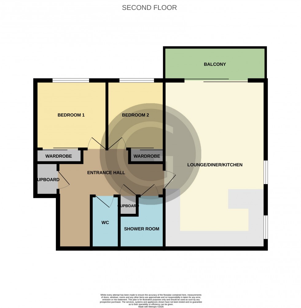 Floorplan for Rayford Court Buckhurst Road, Bexhill on Sea