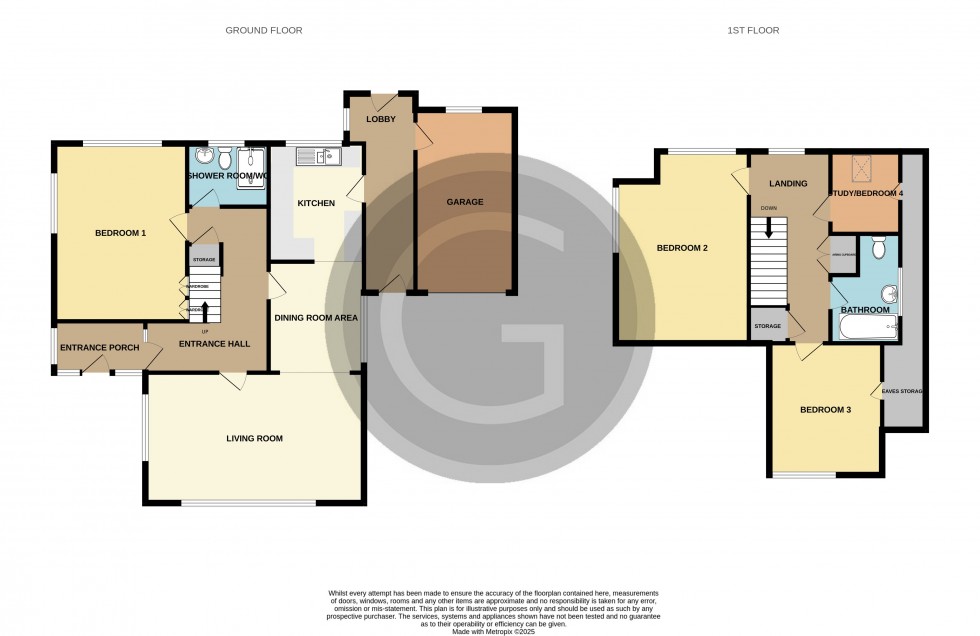 Floorplan for Glengorse, Battle, East Sussex