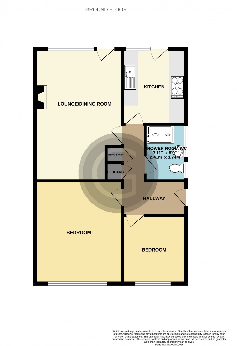 Floorplan for Pebsham Lane, Bexhill on Sea, East Sussex