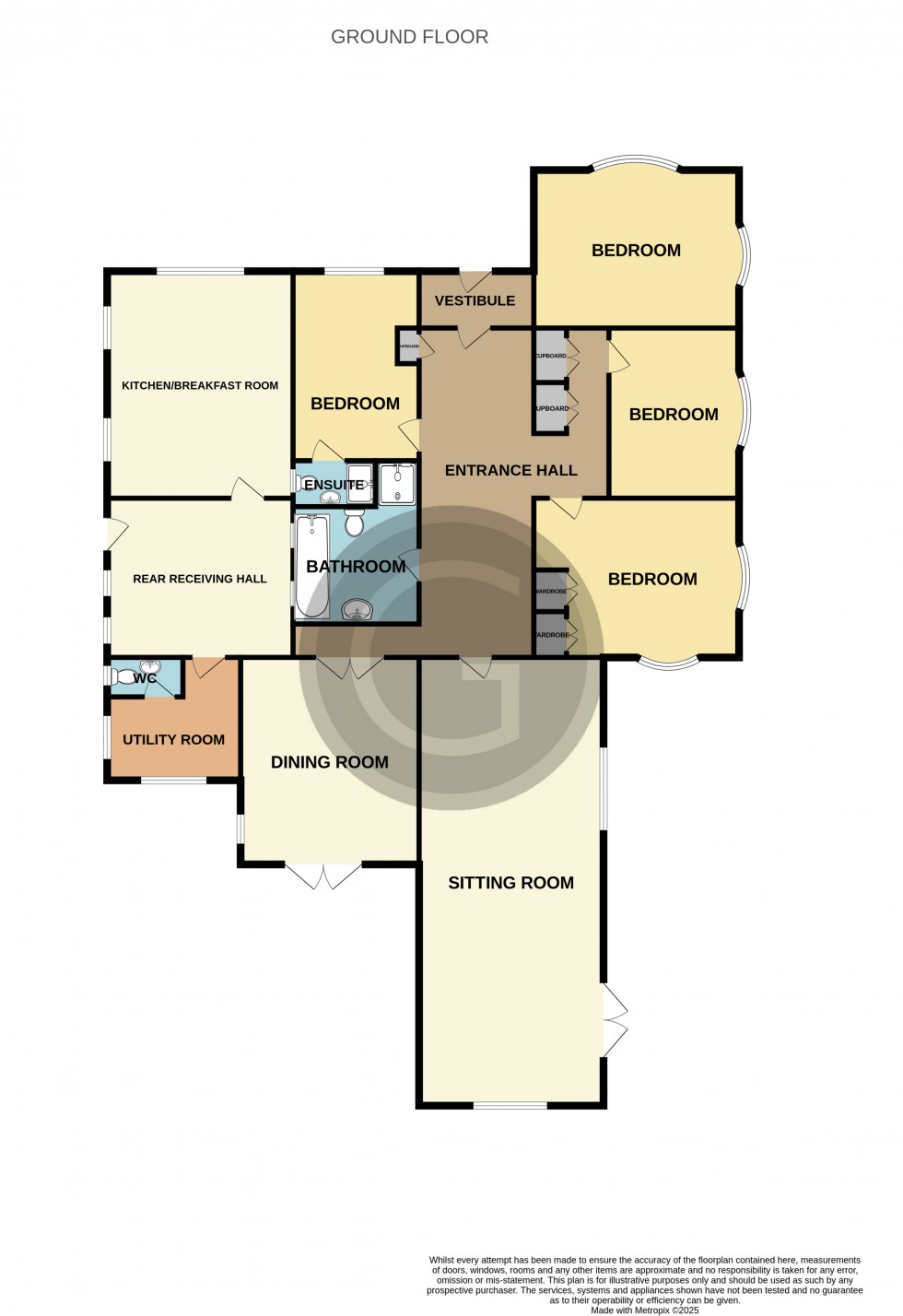 Floorplan for Crowhurst, Battle, East Sussex
