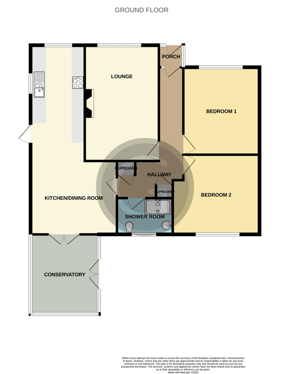 Floorplan for Birkdale, Bexhill on Sea, East Sussex