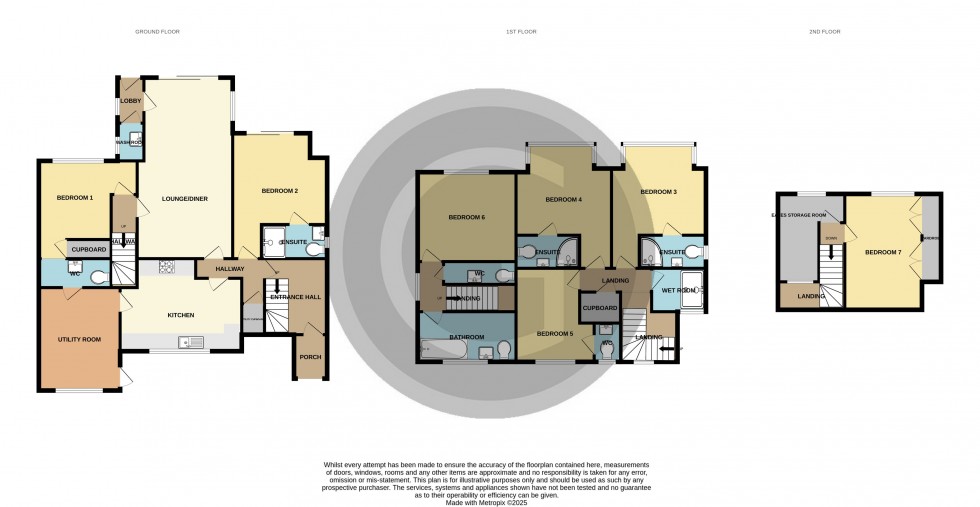 Floorplan for De la Warr Road, Bexhill on Sea, East Sussex