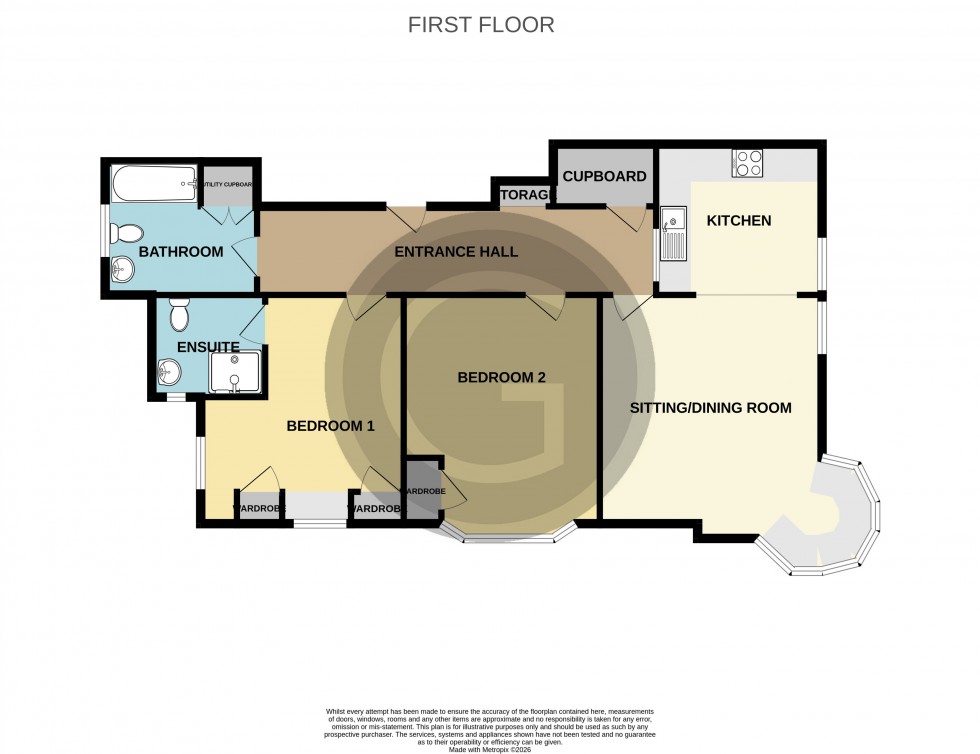 Floorplan for Wilton Road, Bexhill on Sea, East Sussex