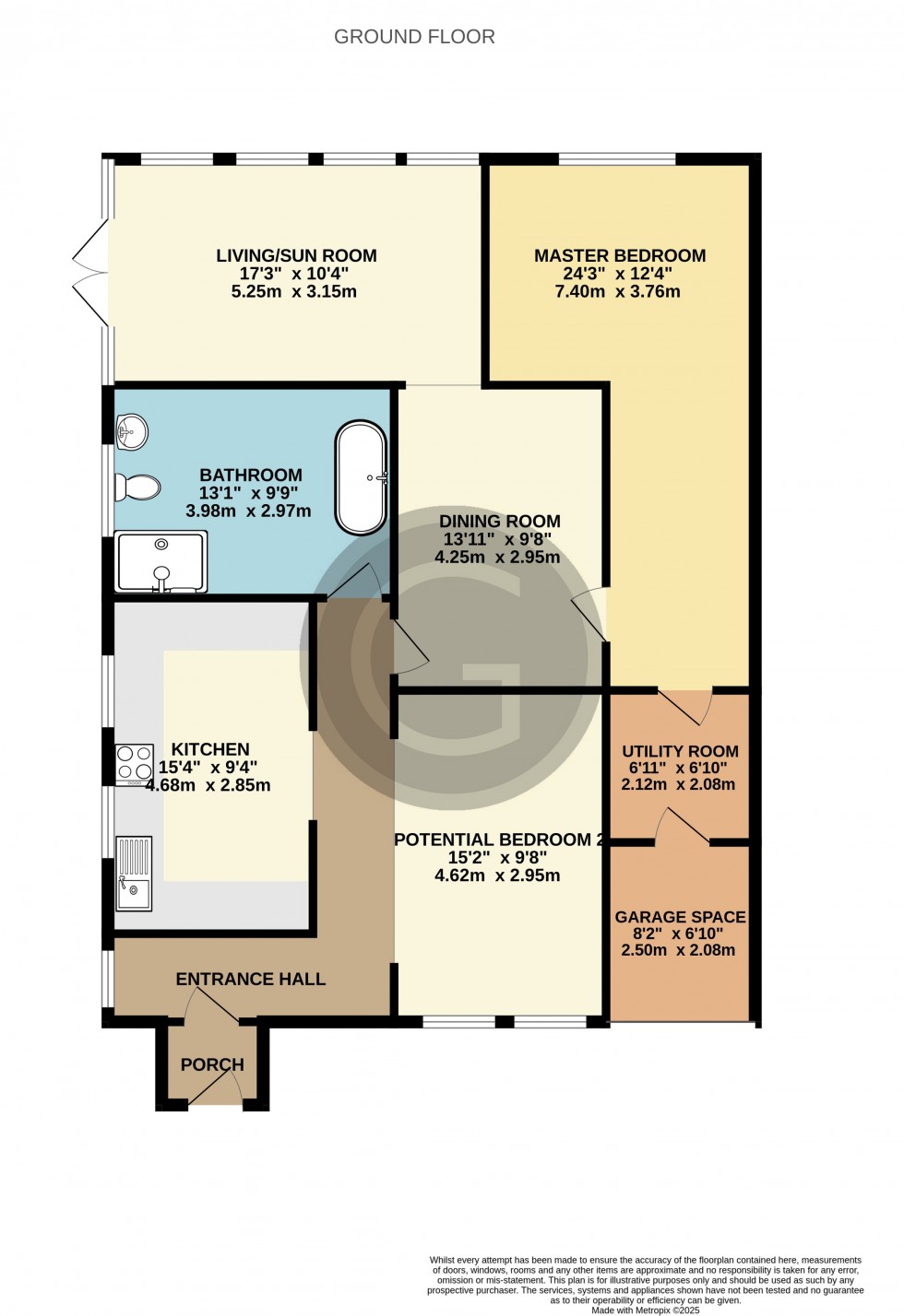 Floorplan for Seabourne Road, Bexhill-on-Sea, East Sussex