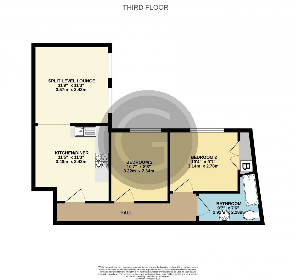 Floorplan for St Leonards Road, Bexhill on Sea, East Sussex