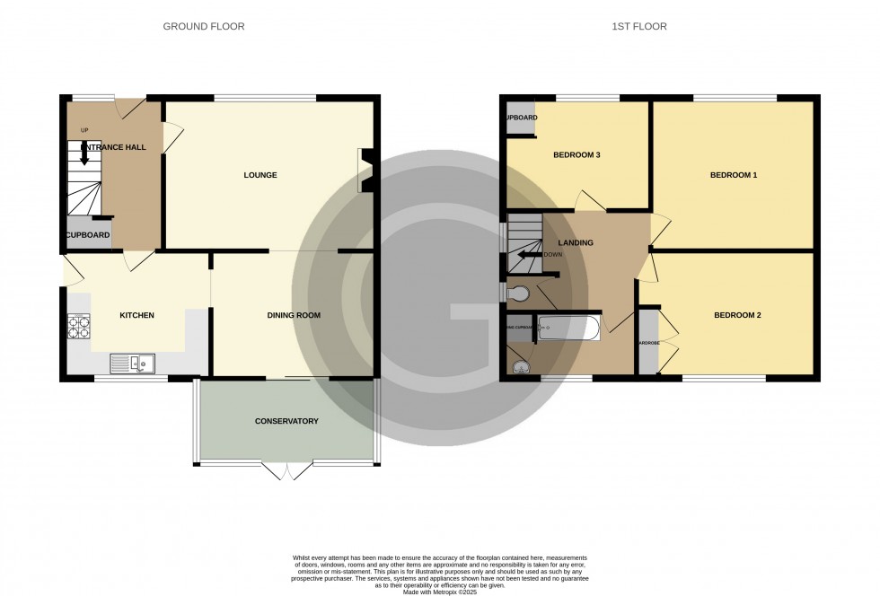 Floorplan for The Gorseway, Bexhill on Sea, East Sussex